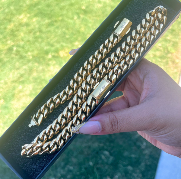 So Miami Cuban Link Set